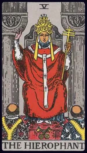 La carte Le Pape