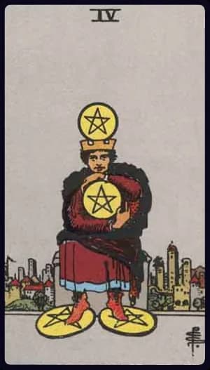 La carte Quatre de Denier
